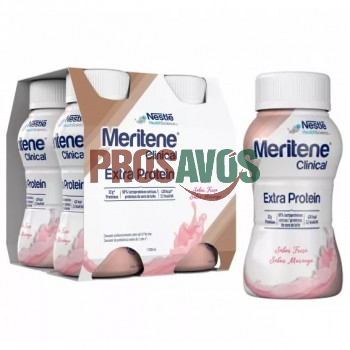 Nestlé Meritene Clinical Extra Protein Morango 4x200ml