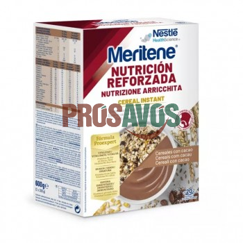 Nestlé Meritene Cereal Instant Cereais com Cacau 2x300g